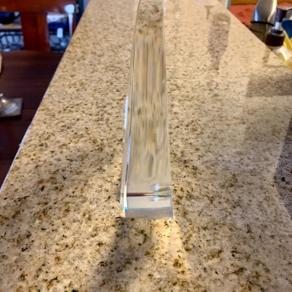 Japanese Hoya Crystal Circular Slab of clear gorgeous crystal! - Picture 4 of 10